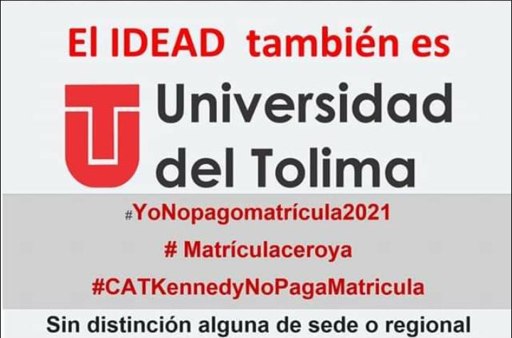 MANUELMORENOB9's tweet photo. Los estudiantes de modalidad a distancia 
@Uni_Tolima
 Solicitamos #UTmatriculaceroya Merecemos igualdad #todossomosUT  
@Ricardo_Orozv
 
@Mineducacion
 
@VictoriaBxE
 
@gobertolima
 
@IvanDuque https://t.co/eLjQGVyOlW