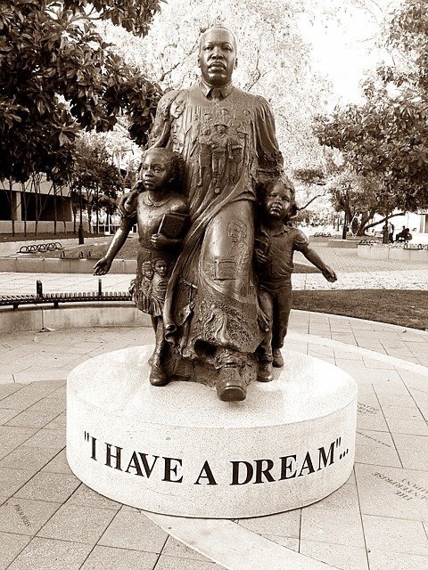 “...I have a dream that little black boys and black girls will join hands with white boys and white girls and become sisters and brothers.” -Martin Luther King Jr.  We all have the power to change things. Let’s dream like MLK. #MLKDay