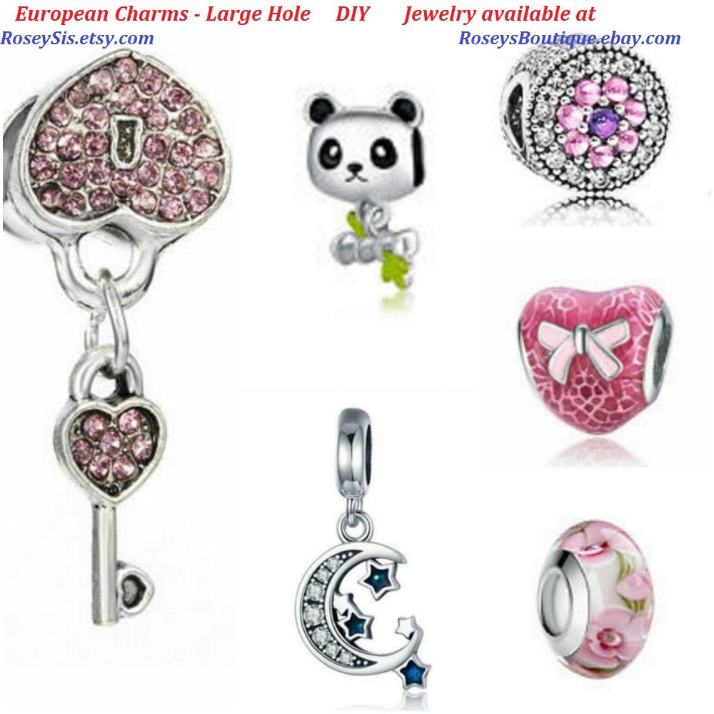 Redracr's tweet photo. DIY Custom Pandora style bracelet charms. #europeanbracelet #largeholebeads #jewelrycharms #pandoracharms #charmsbracelet #custombracelets #diyjewelrysupplies #diybracelets #valentinesgift #valentinesday❤️ https://t.co/gExpBeV8mZ