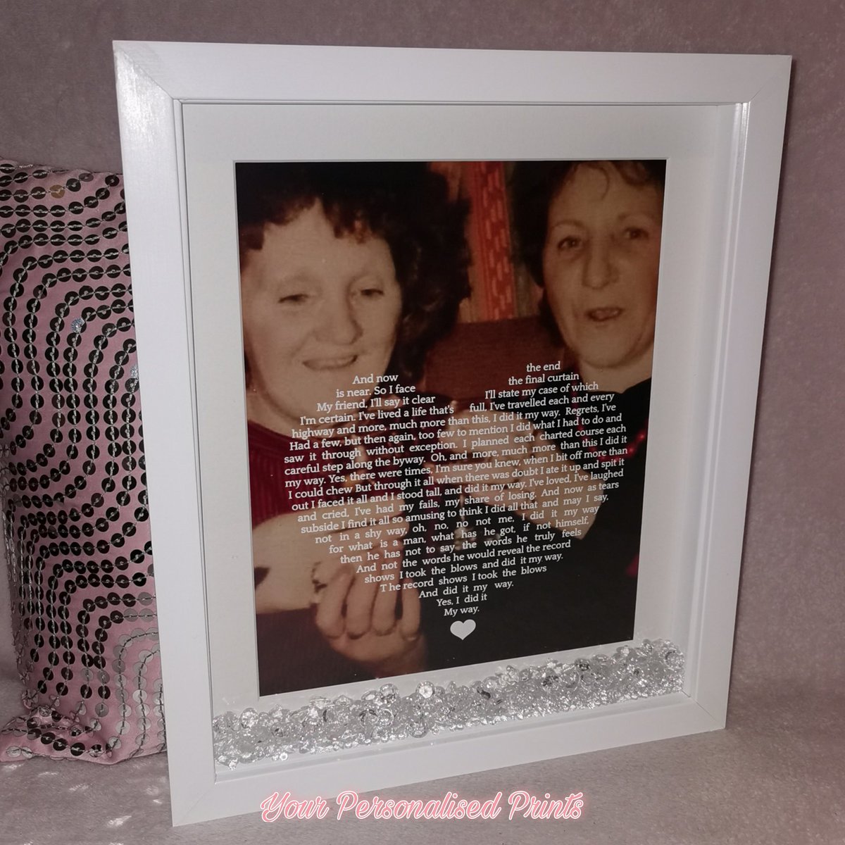 AmyYPPrints's tweet photo. I did it My Way ❤️

#yourpersonalisedprints #Blackpool  #yourpersonalisedphotos #personalisedphotos #photo #photos #personalisedprint #wordart #wordprint #wordheart #heartwords #lyrics #myway #franksinatra #elvis #ididitmyway #memories #cherish #crystals #boxframe https://t.co/QSCpQa3hH5