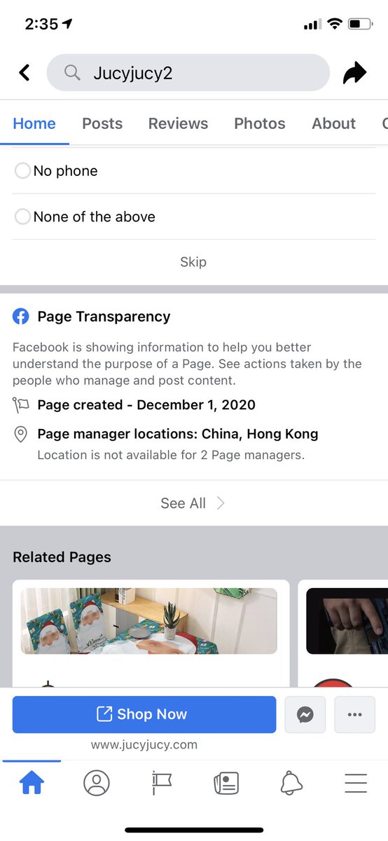 9/x Facebook algorithm really wants me to buy a speed-loader for the pistol I don’t have (and would need a license for). Pages serving the ads are very recently created, with admins in China.This is fine. Everything is fine.