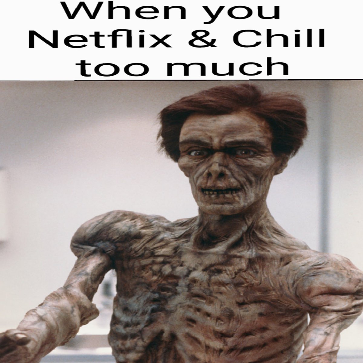 galaxienema's tweet photo. Marshal law works wonders for the skin here in Quebec 🤪

#netflixandchill #lifeforce #cabinfever #confinement #covid_19 #covid_19memes #pandemic #memes #humor #memesmaker #lmao #2021memes #moviesmemes #horrormoviememes #popculturememes #darkhumor #funnymemes #offensivehumor https://t.co/yKHPR2MlY7