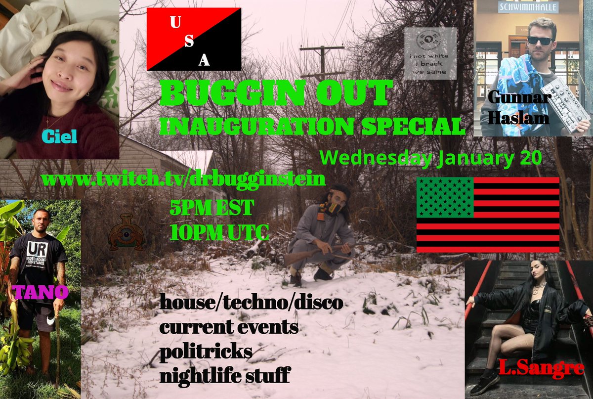 We Buggin Out for the End of AmeriKKKa this wednesday
All star panel:
@aerielist 
<a href="/gunnarhaslam/">gunnar haslam</a> 
<a href="/Lsangre/">☨ £👁ƦƦΔ†NE ϟΔNGƦE ☨</a> 
<a href="/TANO_NYC/">Sean Paul Gaultier</a> 
Producer <a href="/gleitz/">Benjamin Gleitzman</a> 
A <a href="/SublimateNYC/">Sublimate</a> associated thang