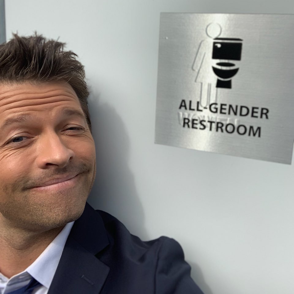 Misha Collins pics that radiate Castiel energy: a wholesome thread