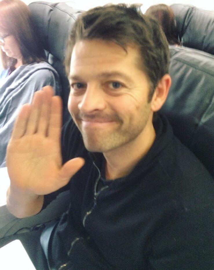 Misha Collins pics that radiate Castiel energy: a wholesome thread