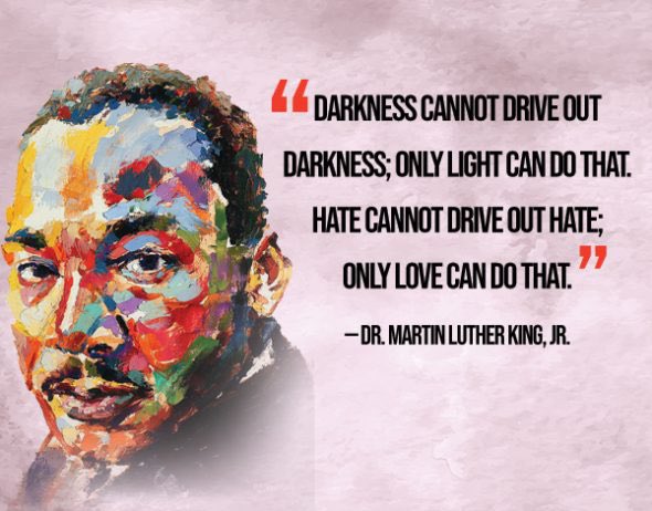 #MLKDay 

Everybody can be great, because everyone can serve. #quotestoliveby #MLKDay2021 

And that’s exactly what Martin Luther King Jr., did was serve and give his all to a just cause with love, honor and courage. 🙏🏼♥️