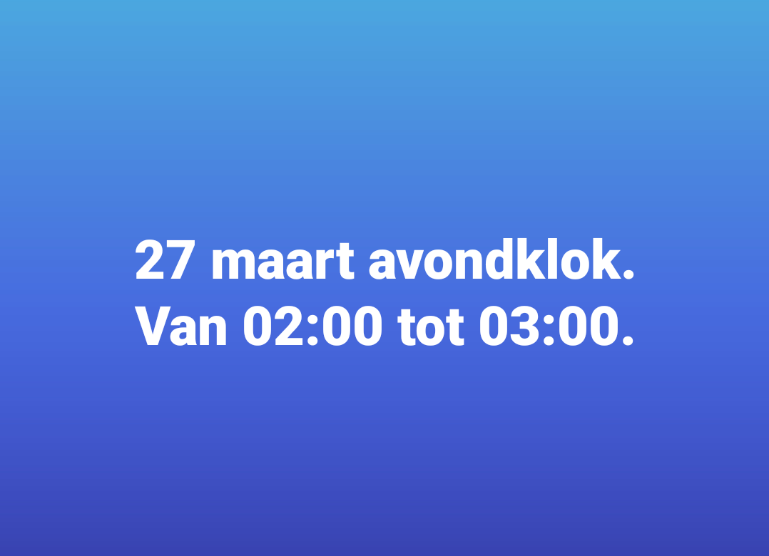 Tja, ze moeten toch iets.
#avondklok