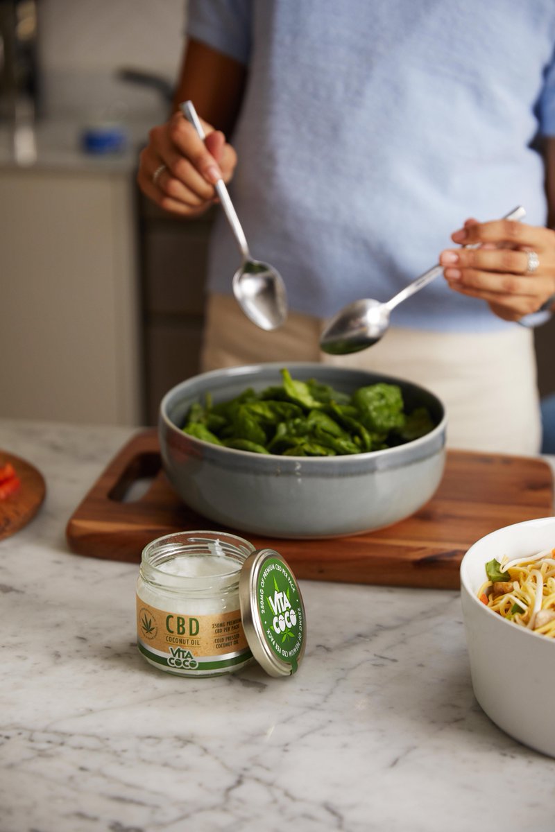 VitaCocoUK's tweet photo. Have you seen our latest addition to the VC family? Coconut Oil infused with CBD ๐ Use it exactly like our OG coconut oil - in your food and on your skin and hair!
+ we have 20% off across our whole site https://t.co/HxSQnlBMAG
#CoconutOil #CBDOil #CBD #PoweredByCoconuts https://t.co/rGHQ7HGgrU