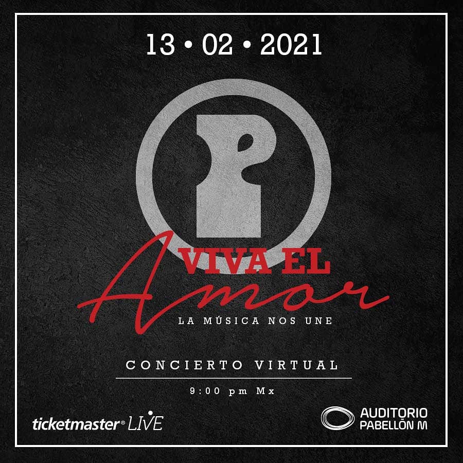 grupo_pesado's tweet photo. ¡Este 2021 el AMOR nos hace fuertes y la MÚSICA nos une! 
Más unidos que nunca celebramos el amor a la vida y a nuestra familia; con un Concierto Virtual. 
La cita es el próximo 13 de febrero en punto de las 9:00 pm.
BOLETOS: 
https://t.co/4P4bOmrlhc
#VivaElAmor #LaMúsicaNosUne https://t.co/kR9DYHewla