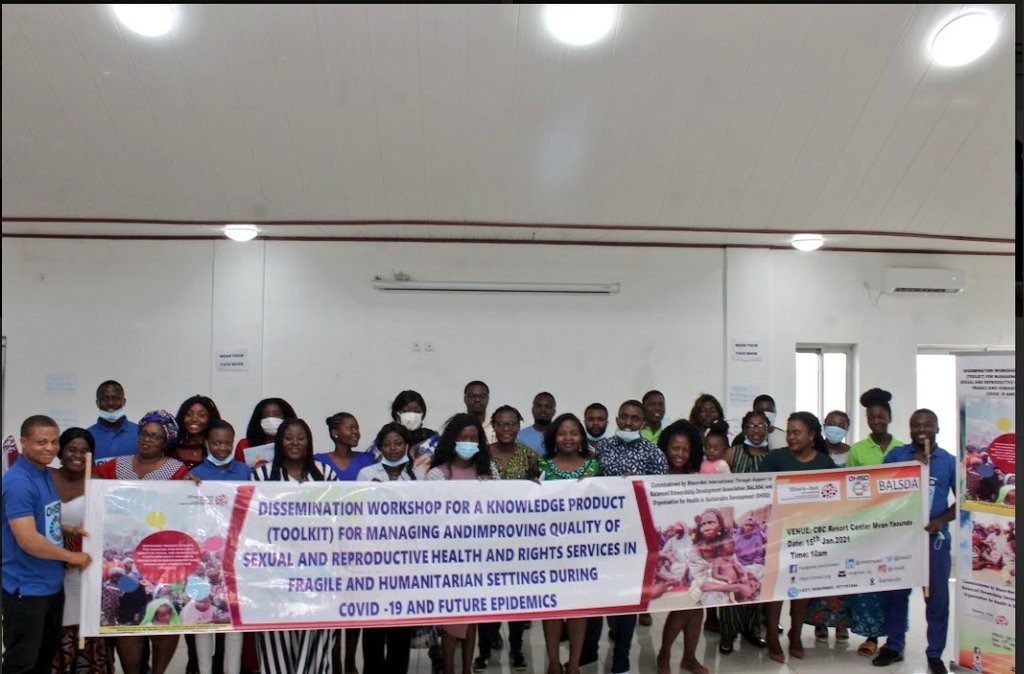 The Dissemination workshop for the sharing of toolkit in managing #SRHR in Fragile &amp; humanitarian settings in #CMR was a great success! Thanks to <a href="/ShareNetIntl/">Share-Net International</a> for the continuous support &amp; <a href="/BALSDATweets/">BALSDA</a> for the partnership! 
<a href="/OHISD3/">OHISD</a> <a href="/ShareNetNL/">Share-Net Netherlands</a> <a href="/sharenetburundi/">Share-Net Burundi</a> <a href="/sogoc_cameroon/">SOGOC Cameroon</a>