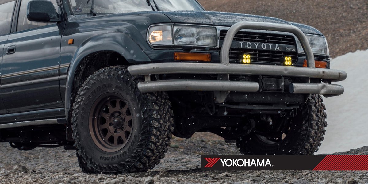 Yokohama Tire 1991 Land Cruiser X Geolandar Mt G003 A Coalition Created To Conquer The Toughest Terrain Yokohamatire Onyokohamas Geolandar Mt G003 Toyota Fj80 T Co Sphcx1wve6