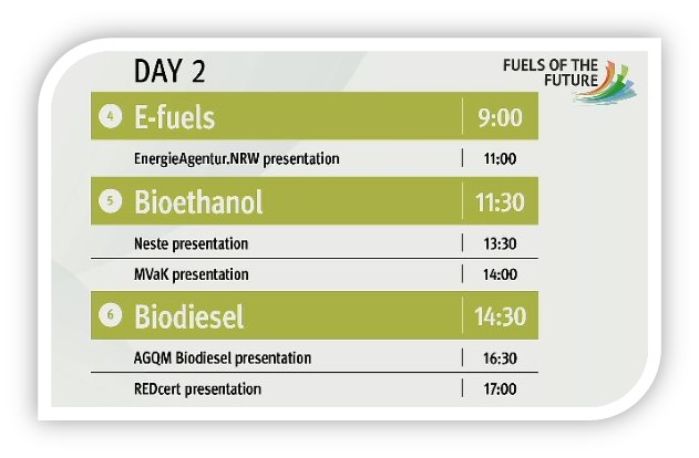 FuelOfTheFuture's tweet photo. A big thank you to our Gold Partners @NesteGlobal #REDcert and @bmp_greengas for their contributions today. Tomorrow, Tuesday, the following partners will be presenting. Join us live to find out more. We look forward to Day 2 @FuelOfTheFuture
#fuels2021 https://t.co/RxGMPk0P92