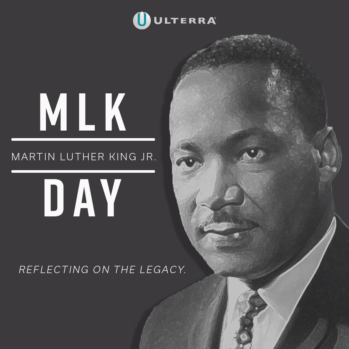 Today we reflect on the life and legacy of Martin Luther King Jr. and his steadfast fight for racial equality and the inalienable rights of all Americans.

#Ulterra #MLKDay