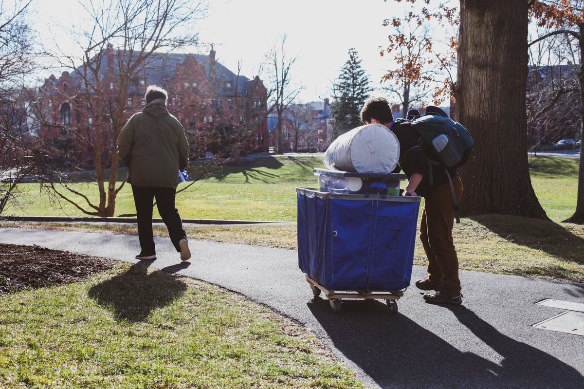 mtholyoke's tweet photo. Nearly there! Today wraps up move in for the spring semester. Learn about spring 2021 at Mount Holyoke: https://t.co/Yobq7PAFjj #MaskUpMHC #GetBackMA #Mohome https://t.co/AycvnU7Hgw