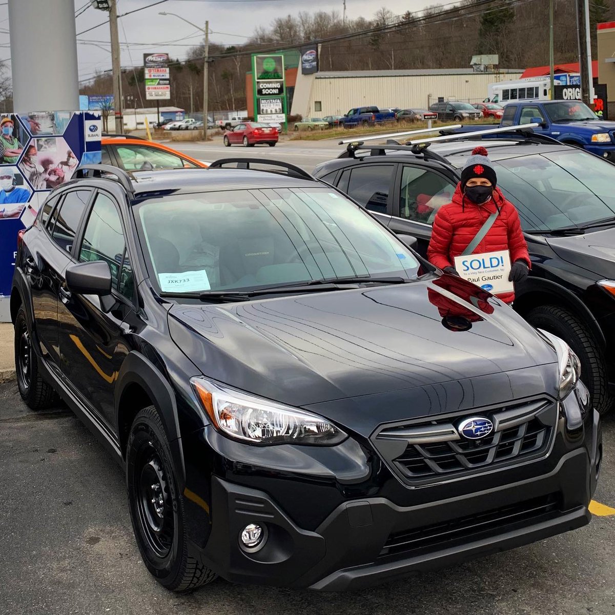 Paul Gautier, Sales Consultant at Aberdeen Subaru, would like to congratulate Gina on her 5th Subaru, her 2021 Outdoor Edition Crosstrek!
Thank you for your repeat business!
#saintjohn #subaru #crosstrek #subarucallpaul #subaruloyalty #subarufamily #capturetheadventure