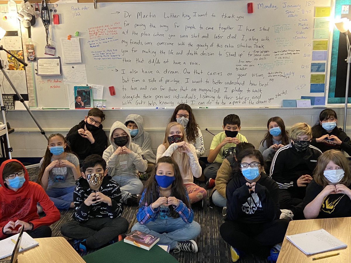 MLK Day means we have the opportunity to “dream” how we/I can better think and care for others #Gowo #empathy