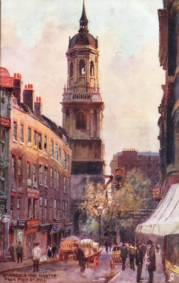 Next, Wren’s St Magnus-the-Martyr, built to overlook the approach to Old London Bridge...