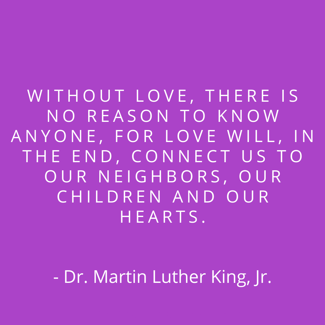 porthatmove's tweet photo. Sending love and light to all our clients, families, and friends this Martin Luther King Day. #MLKDay #love #community https://t.co/mqQGyGO7IN