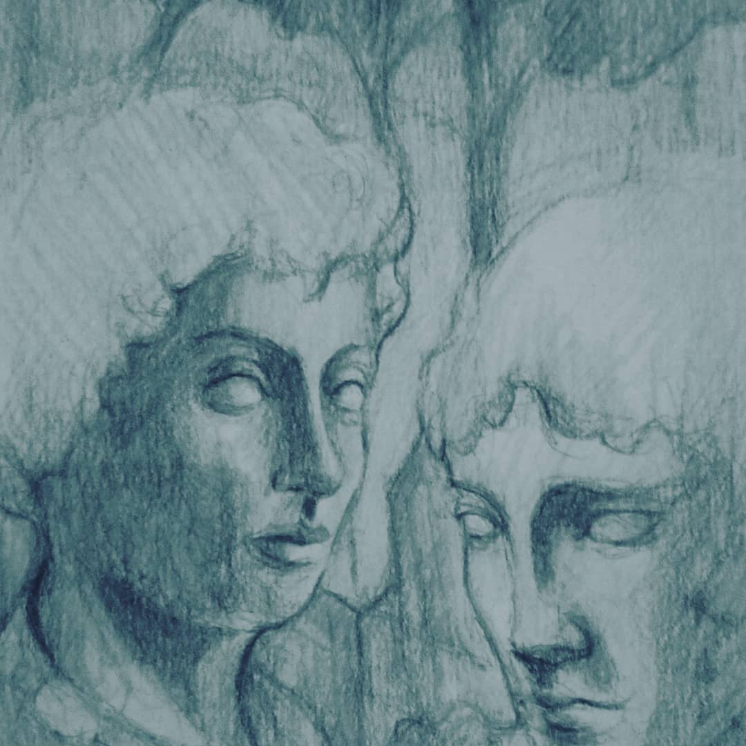 Hoxton27000572's tweet photo. Sketch Statues B &amp; W
#arttherapy #artvibes #pencilart #pencildrawing #blackandwhite #pencilsketches #statues #sketchbook #romanstatues #heads #mondayvibes #drawing #sketch #BlueMonday https://t.co/pJRWZVdF87