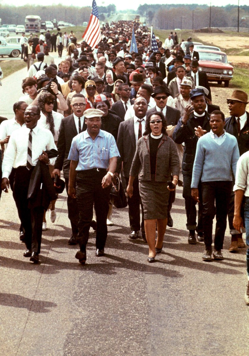 When we celebrate the legacy of Rev. Dr. #MartinLutherKing , we also celebrate the legacy of #CorettaScottKing , #EllaBaker , #BayardRustin , #FannieLouHamer , #CTVivian , #JohnLewis , & so many others. Our mvmt.s have always been collective, & they will continue 2 b #RadicalKing