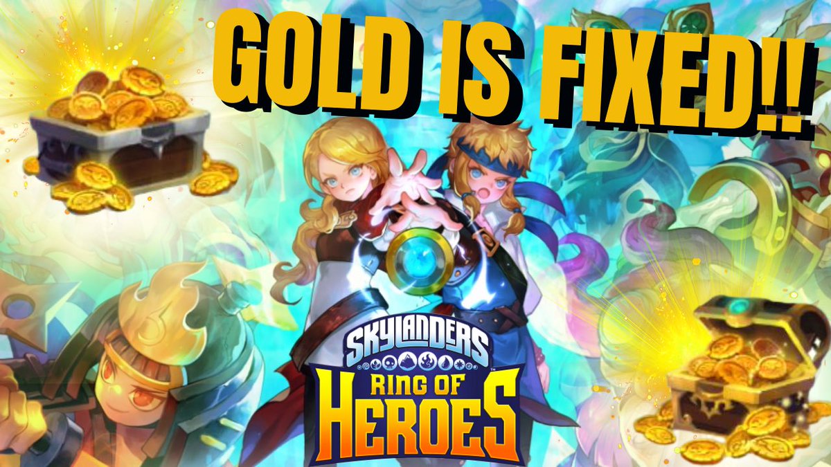 TreightGaming's tweet photo. ‼️NEW VIDEO ALERT‼️
THEY DID IT! This has reignited my interest for the game! Let’s look at the dev notes together! https://t.co/77LN8RzwUR
•
•
#skylandersringofheroes #skylandersringofheroesrevamped #youtube #youtubegamingcommunity #mobilegaming #gaming #gamingcommunity #gamer https://t.co/dNoqlbvTWe