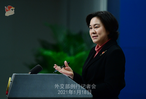 Thread:Interesting Q&A between  @SpokespersonCHN and  @BBC journalist at the Regular Press Conference of China's Ministry of Foreign Affairs on Jan 18, 2021