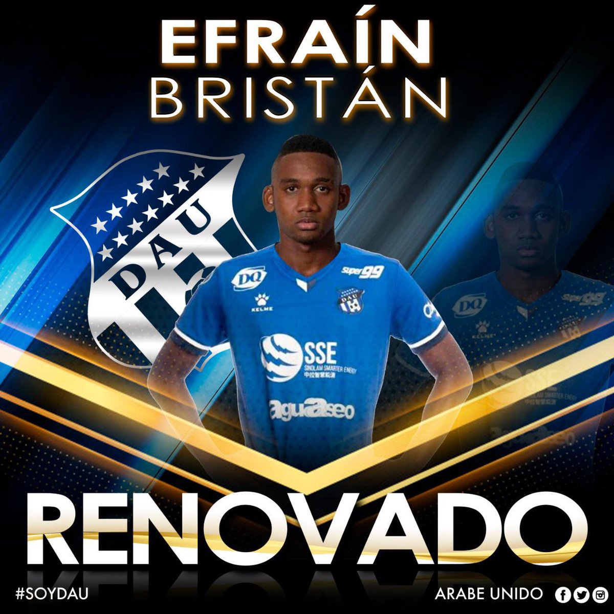 futbol_507's tweet photo. Renovaciones ✍🏽

El @ArabeUnido_ anunció las renovaciones de los delanteros Carlos Small y Efraín Bristán para la temporada 2021.

#MercadoLPF 🇵🇦⚽️ https://t.co/hAmOv4HAoe