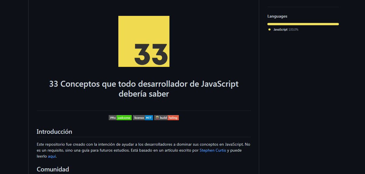 Frandeveloper3's tweet image. 💛 33 conceptos que todo desarrollador de JavaScript debería saber:

✅ github.com/adonismendozap…