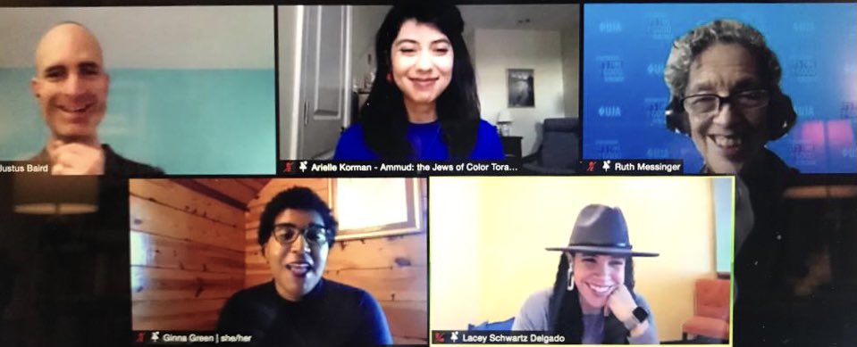 UJAfedNY's tweet photo. “The time is always right to do right.” -Ginna Green quoting Dr. Martin Luther King, Jr., during our panel this morning about racial justice, part of program with @Hartman_Inst & Ammud: The JOC Torah Academy. #timeforgood #UJAmlkday https://t.co/koQY8ofym0