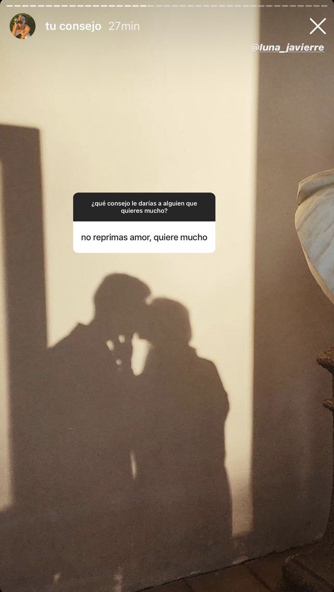 Luna_Javierre's tweet photo. ¿qué consejo le darías a alguien que quieres mucho? https://t.co/sJO3xW3RHj