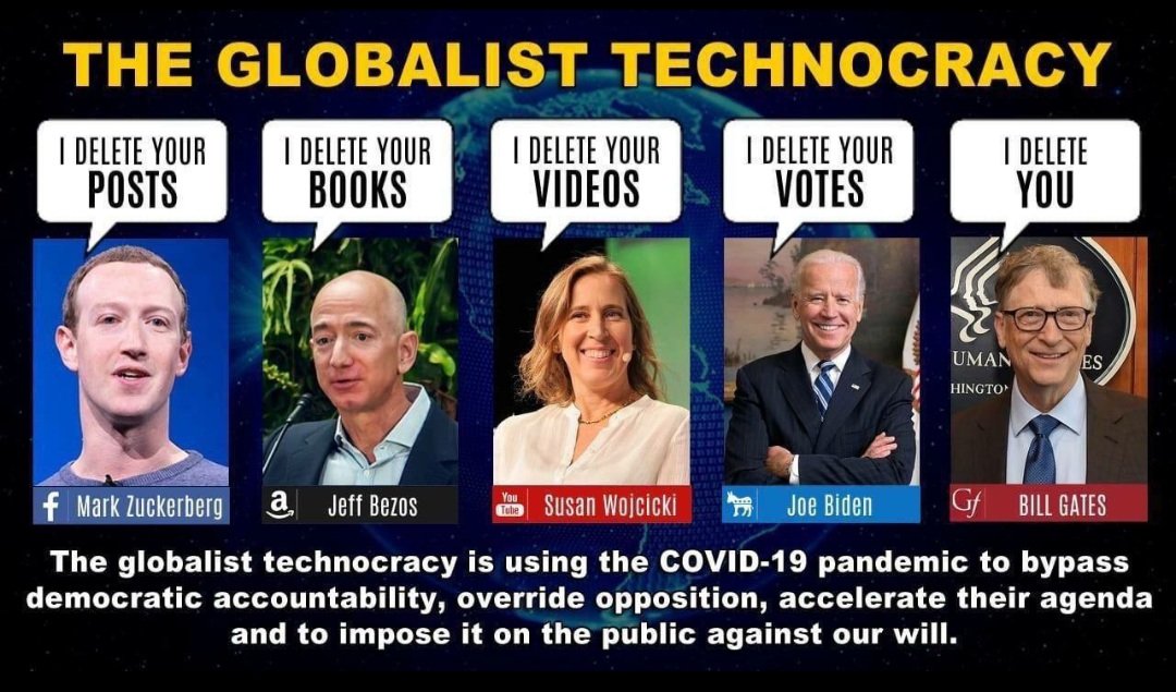 ecPolitics_j's tweet photo. #WEF #Globalist #Technocracy using #COVID19 #Pandemic to
bypass democractic accountability,
override opposition,
accelerate their agenda
& to impose it on the
public against our will
#RejectReset https://t.co/wWp8OeZLYa