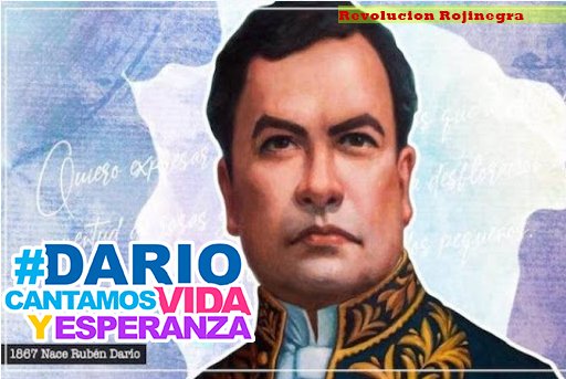 #Nicaragua pueblo que vio nacer a grandes hombres ✊ 
#DarioCantamosVidaYEsperanza