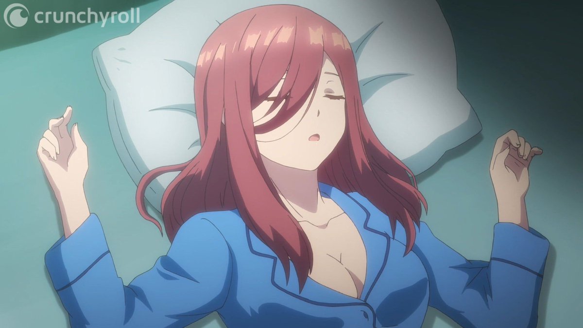 crunchyroll_es's tweet photo. Buenas noches~💤

🌙Anime: The Quintessential Quintuplets https://t.co/l9W6ZXi85l