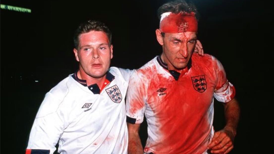 TheSportsman's tweet photo. 🗣 Paul Gascoigne: "I asked Terry 'are you okay?' - he just said ‘Gazza, I feel nothing, this is England, this is my house and no f****r comes into my house and takes anything.' 

“I s**t a brick. Sir Bobby grabbed me and said 'that's what it means to play for your country.'" https://t.co/HYQVskv8IO