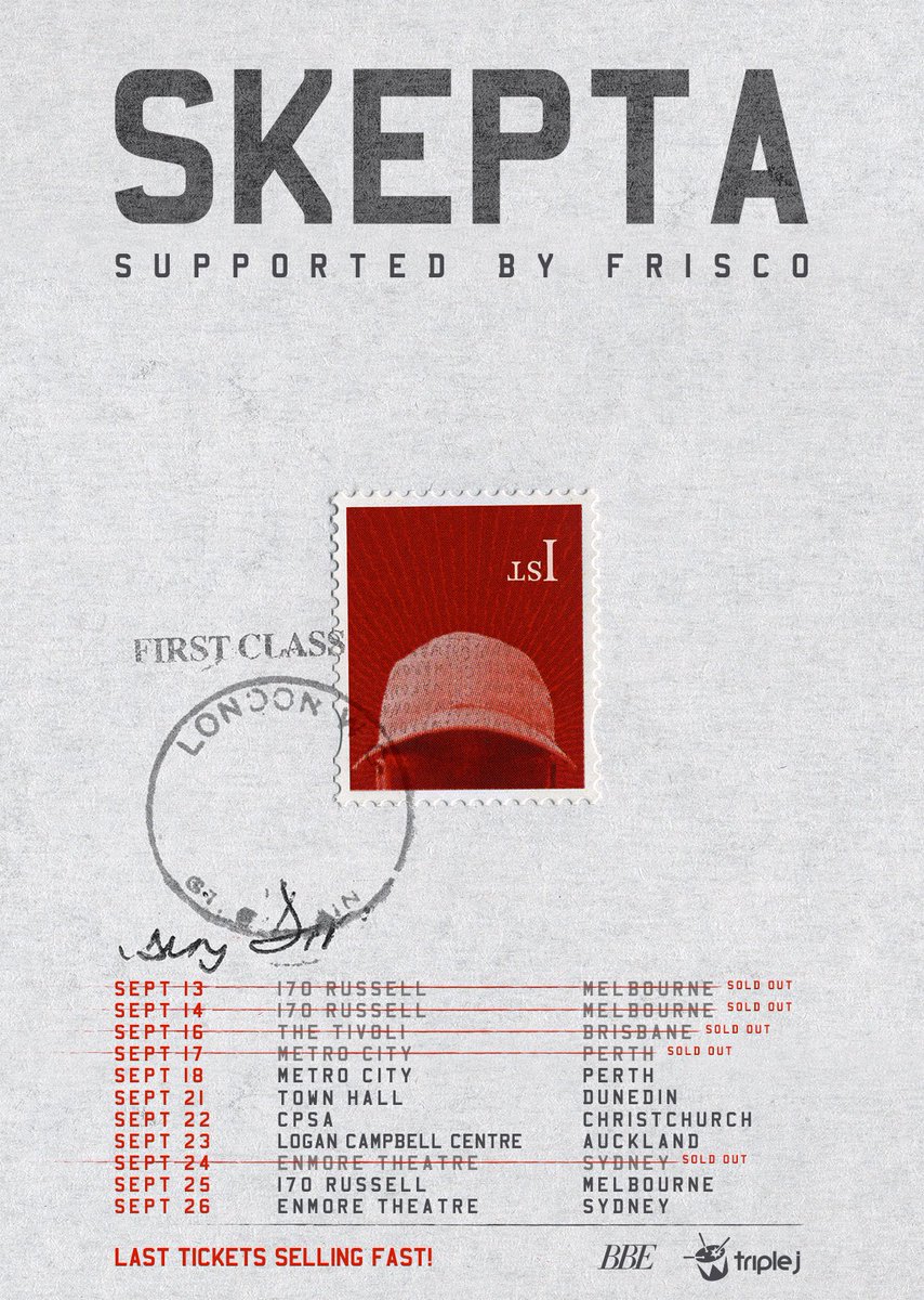 Skepta would then announce a UK tour 48 hours after the release of the project. Skepta went to sell out all UK shows and would also tour Australia and the US too.