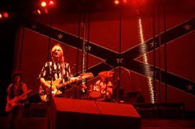 I was thinking about this Tom Petty Southern Accents tour (staging that he later regretted) and how many generations have been raised on sympathetic depictions of the Confederacy in their popular culture.