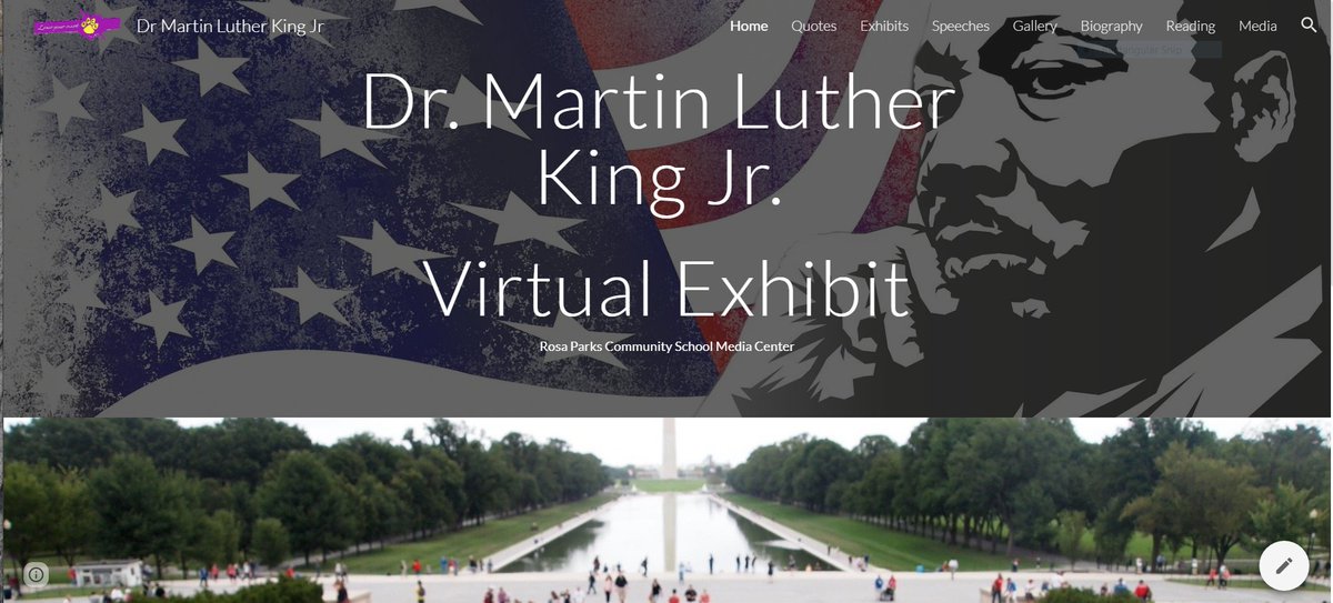 Our virtual exhibit honoring the life &amp; legacy of Dr. Martin Luther King Jr. <a href="/RPCS369/">Rosa Parks Community School</a> #goodtogreat #MLKDay2021  sites.google.com/orange.k12.nj.…