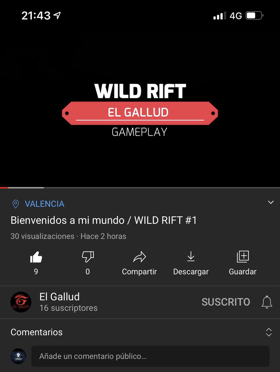 ElGallud's tweet photo. Ya hemos subido el primer de presentación!! Bienvenidos a #WildRift !! Disfrutar de mis plays !! Y espero tu like y que te parece el video !! https://t.co/Sz8jOeik9x Déjame retos que haga !! Próximamente videos con la cam y un toque de humor !! https://t.co/IVcRLl0hsa