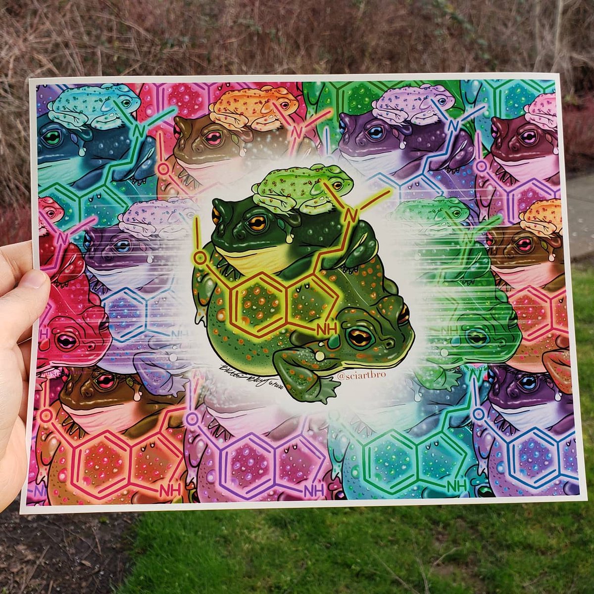 sciartbro's tweet photo. These prints are too great not to have, don't miss your chance!
https://t.co/kgJlOSvmZf
#trippy #psychedelic #bufotoad https://t.co/96esgmSTi3