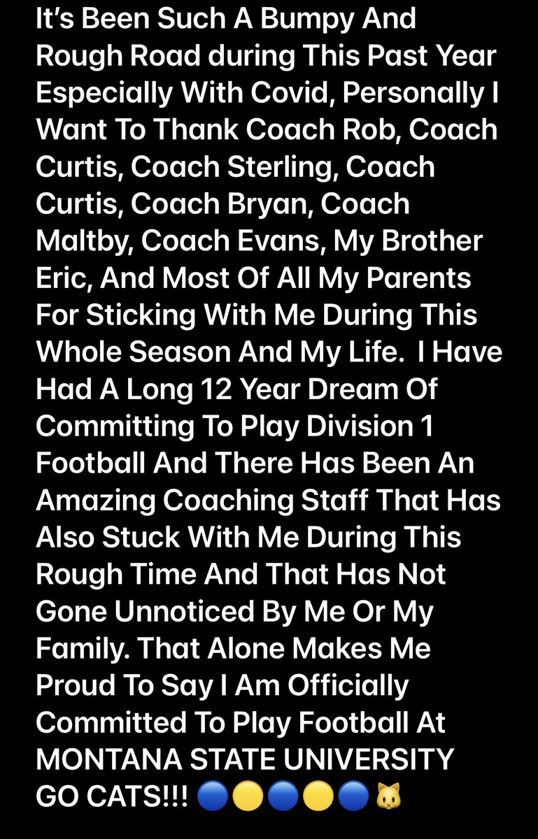 JacksonHarmon5's tweet photo. Committed🔵🟡🔵🐱 @Coach_Risinger @CoachBJ_MSU @CoachChoate_MSU @KingJB01 @BrandonHuffman https://t.co/Mnt1yonErU