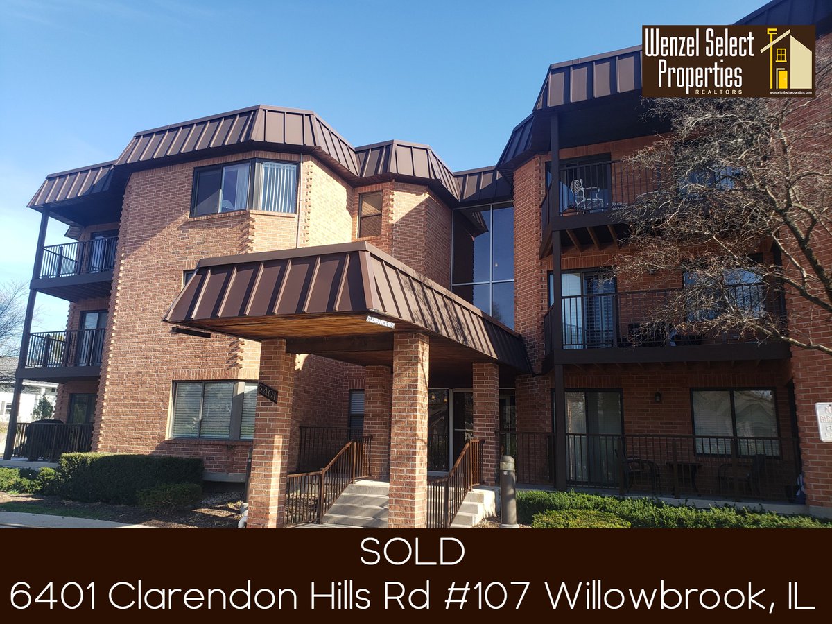wenzelselect's tweet photo. SOLD!  Congratulations to our clients on the sale of their fantastic Willowbrook condo!  Thank you Al &amp; Bettiann for working with Melissa Mathis &amp; Wenzel Select Properties!

#willowbrookrealestate #willowbrookhome sale #willowbrook #wenzelselectproperties #sold #homesellers https://t.co/7PudfvzIek