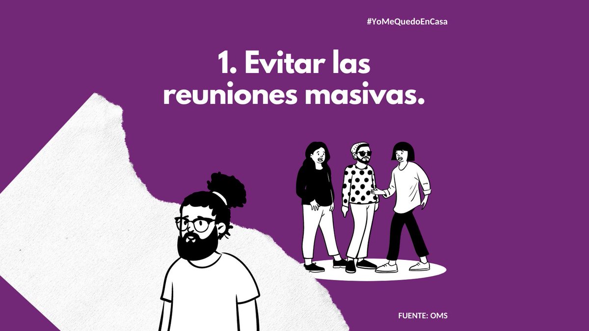 ipsaludf's tweet photo. Sigue estos consejos y ayudarás a #EvitarElContagio del #COVID19:

✔️Evitar las reuniones masivas
✔️Mantener una distancia de 2 metros
✔️Evitar tocar a otras personas

La distancia social frena la propagación del #Coronavirus. https://t.co/1CkXlsSME0