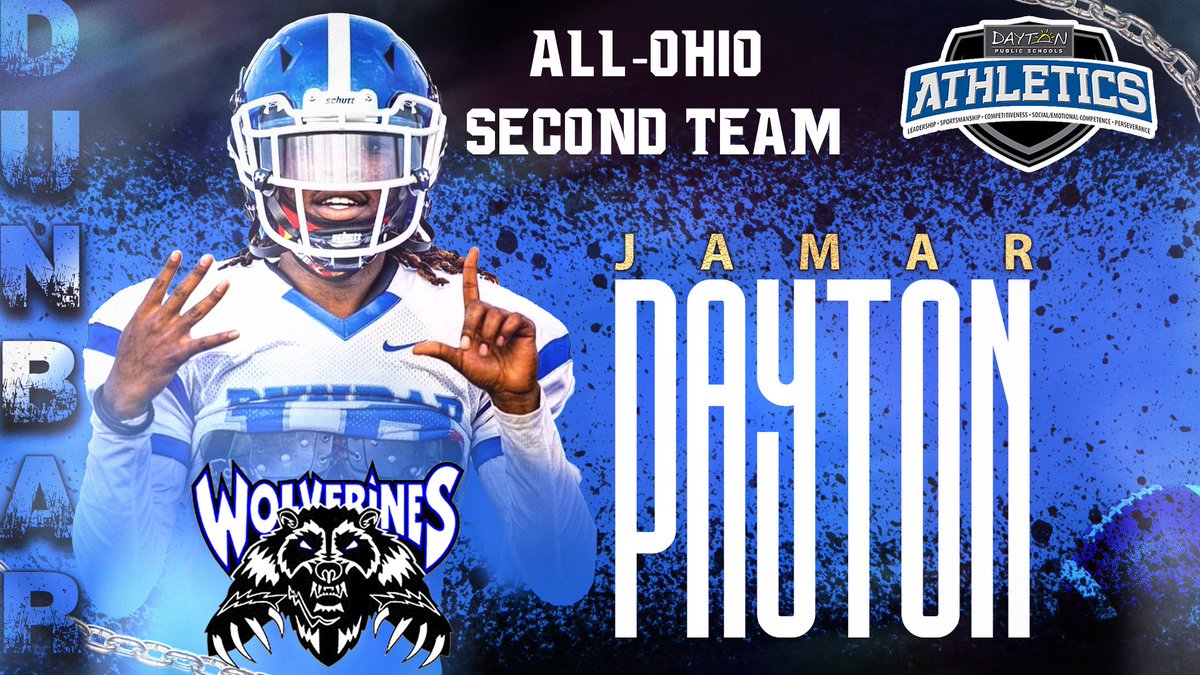 DPS_Athletics's tweet photo. Round of applause for Jamar Payton, All-Ohio Second Team! #DPSNation 👏👏 https://t.co/hnCGNd93cL