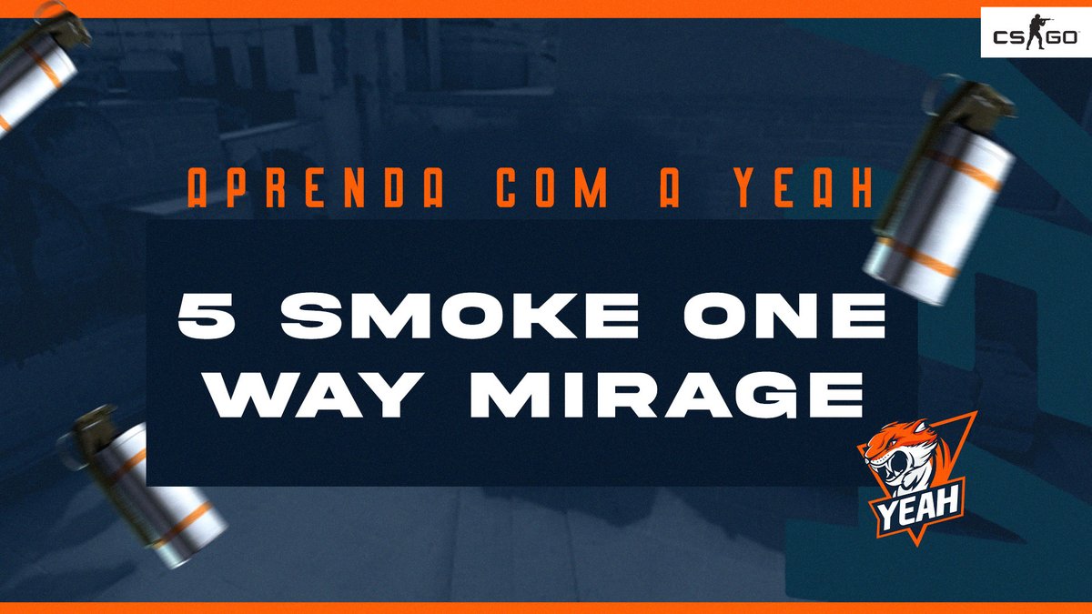 YeahGaming's tweet photo. SÓ SMOKE ROUBADA!
Separamos 5 #smokes na Mirage #One-way para vocês aprenderem 😜
https://t.co/Hyo8Q8orR3
#GoYeah https://t.co/JBJmOaWxuj