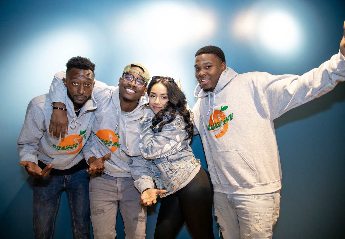 ave_orange's tweet photo. #TheOrangeAveShow 🍊

It brings me great pleasure to announce the host of the dopest show in every city.

Featuring
📢 @jarriknows.
📢 @demetriusdwatts 
📢@theblacktimallen
📢 @thevibeprovider

Bringing you their observation &amp; insight on the crazy world we live in. https://t.co/jWkcWnyqa1