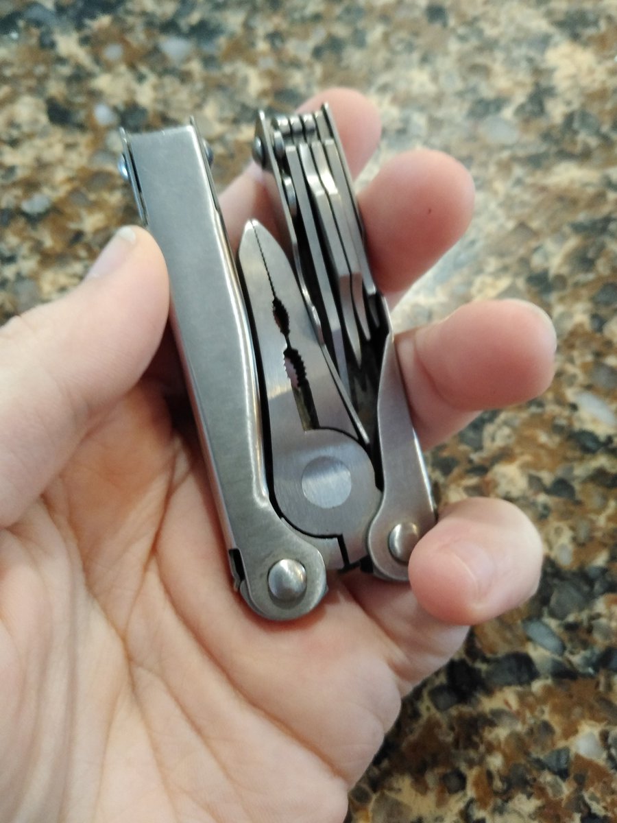 fedine3's tweet photo. Okay, I'm super excited about this so it's going on main. My mom found my first multitool! It was lost for years. I won this at one of my first fishing derbies when I was really, really young. It has a pocketknife, scissors, a can opener, a file, and a couple of screwdrivers! https://t.co/xDX0Gg2qNy