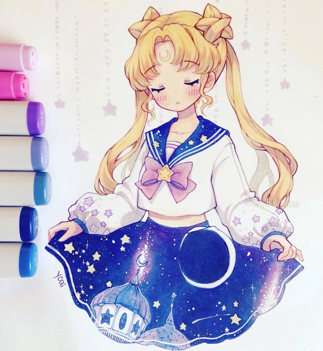 sailor moon &amp; stars ⭐️ #fanart