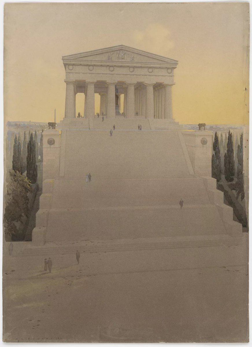 A few pictures of what the Lincoln Memorial could have been