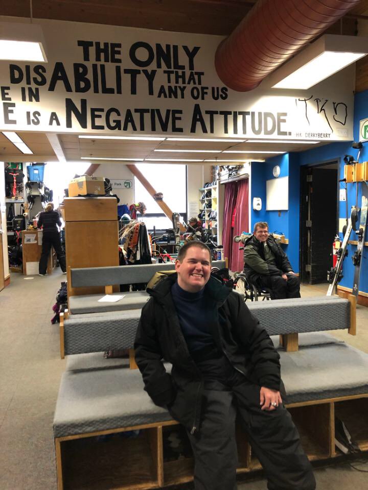 Blasting negative attitudes from coast to coast!😃⛷🏂