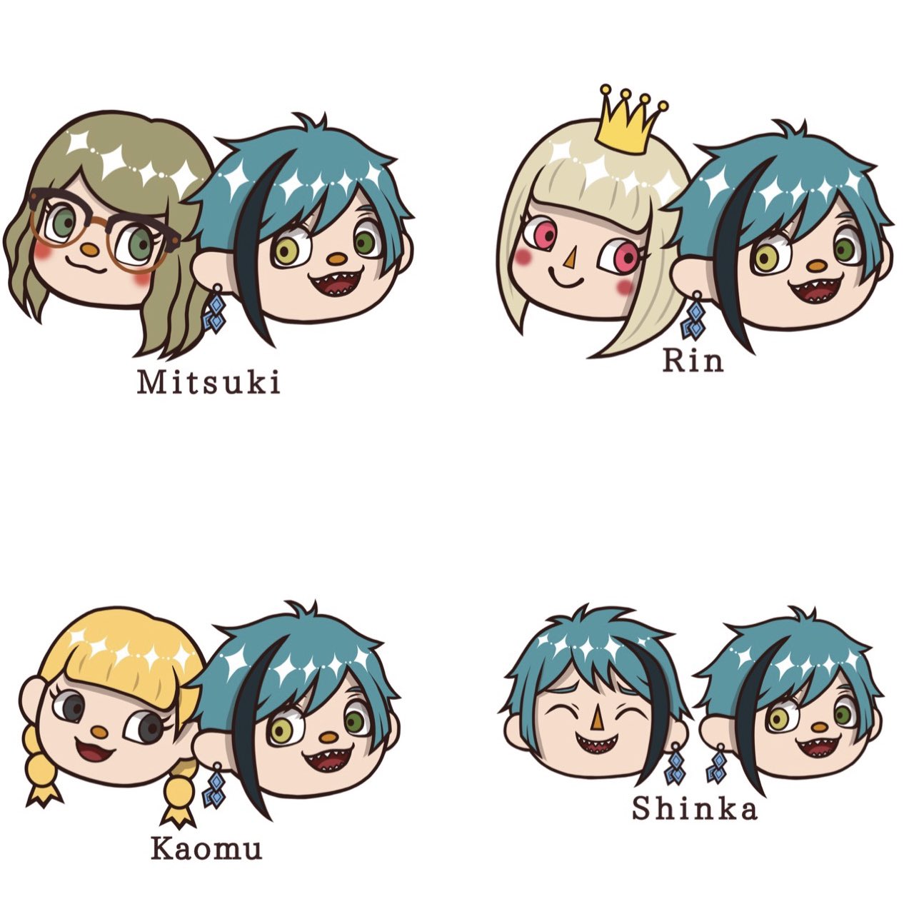 Tomato あつ森ツイステ部員への貢ぎイラスト オクタ寮のフロイド人気が半端ねぇ リーチ兄弟をあつ森風に描いてみた ツイステを知らない皆さん この兄弟 ウツボなんですよ 100acresland Rin Rin 415 Hanacco5